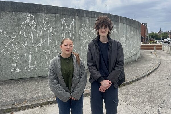 Megan and Joseph on the Bronte Estate