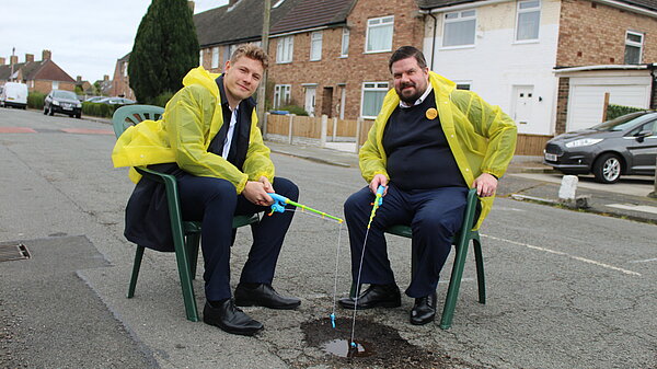 Rob and Carl Pothole