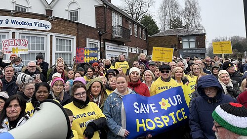 Marie Curie Protest