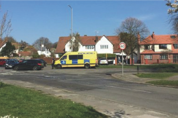 The junction of Mather Avenue, Greenhill Road and Storrsdale Road
